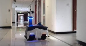 创新科技守护安全，ANBOT-Y安保巡逻机器人闪耀行政办公楼