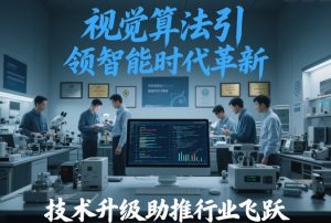 视觉算法引领智能时代革新，技术升级助推行业飞跃